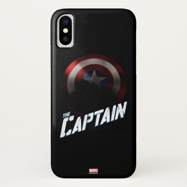 Avengers Classics | Captain America Bold Graphic Case-Mate iPhone Case (Back)
