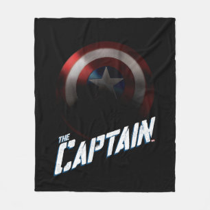 Avengers Classics Captain America Bold Graphic Fleece Blanket