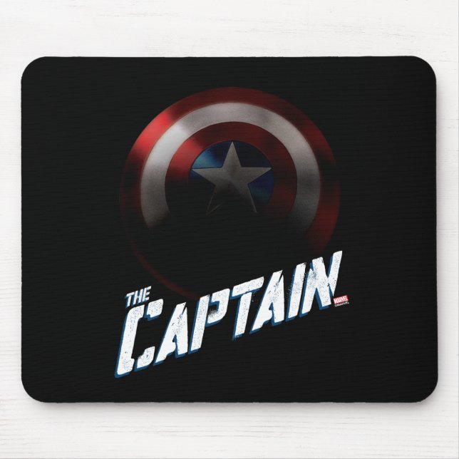 Avengers Classics | Captain America Bold Graphic Mouse Pad (Front)
