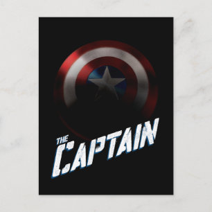 Avengers Classics   Captain America Bold Graphic Postcard