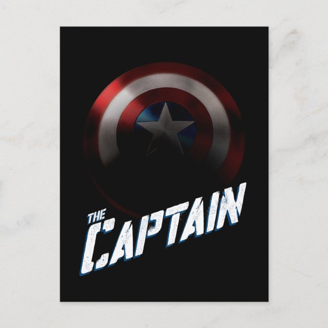 Avengers Classics | Captain America Bold Graphic Postcard (Front)