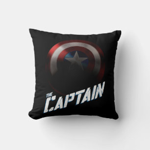 Avengers Classics Captain America Bold Graphic Throw Pillow