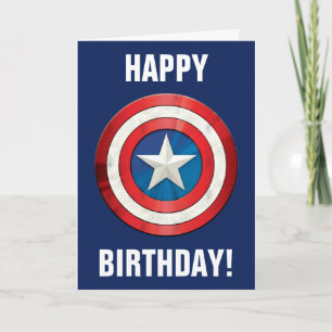 Avengers Classics   Captain America Brushed Shield Card