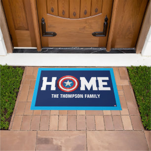 Avengers Classics   Captain America Brushed Shield Doormat