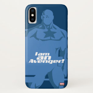 Avengers Classics   Captain America "I Am" Art Case-Mate iPhone Case