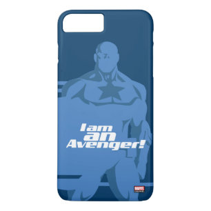 Avengers Classics   Captain America "I Am" Art Case-Mate iPhone Case