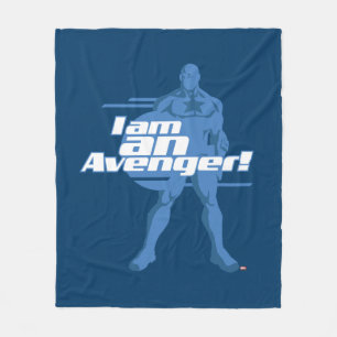 Avengers Classics   Captain America "I Am" Art Fleece Blanket