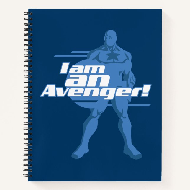 Avengers Classics | Captain America "I Am" Art Notebook (Front)