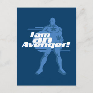 Avengers Classics   Captain America "I Am" Art Postcard