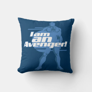 Avengers Classics Captain America "I Am" Art Throw Pillow