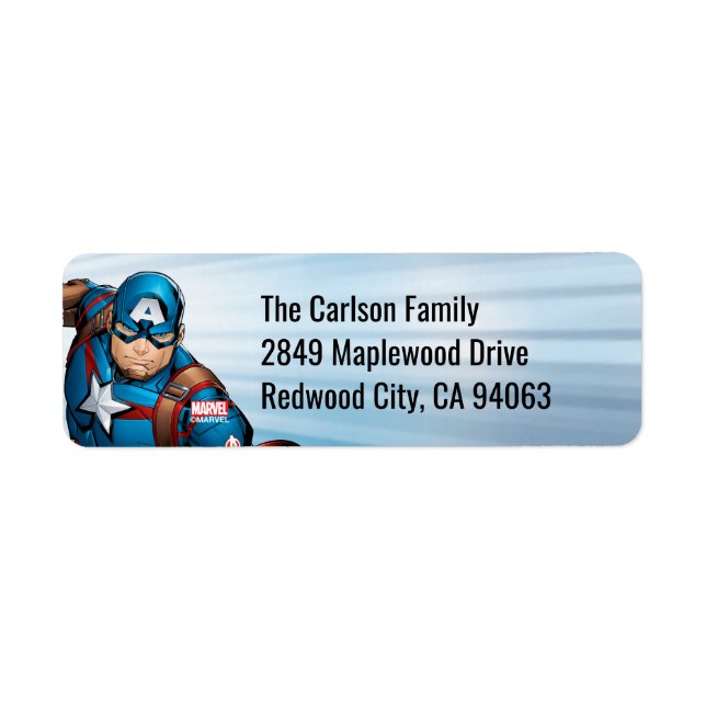 Avengers Classics | Captain America Runs Forward (Front)