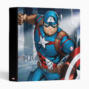Avengers Classics   Captain America Runs Forward Binder