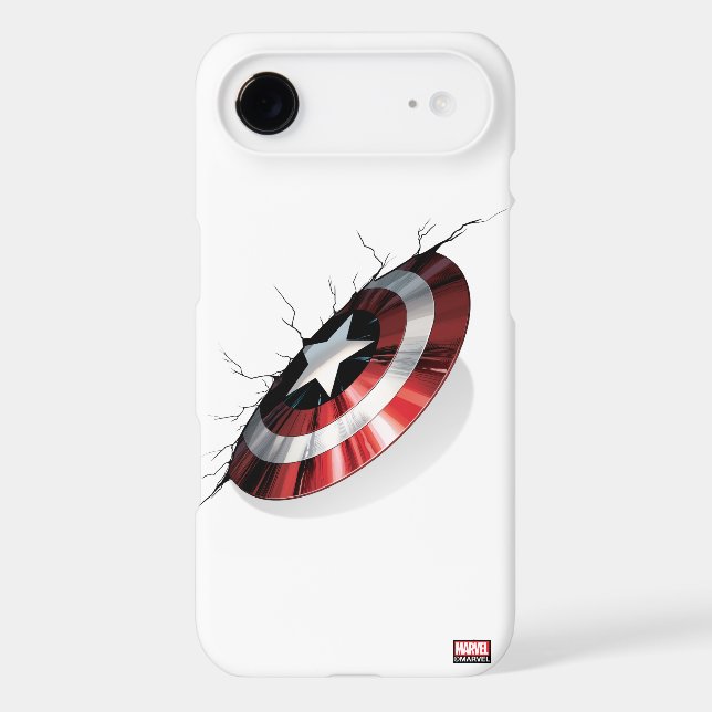 Avengers Classics | Captain America Shield Struck Case-Mate iPhone Case (Back)