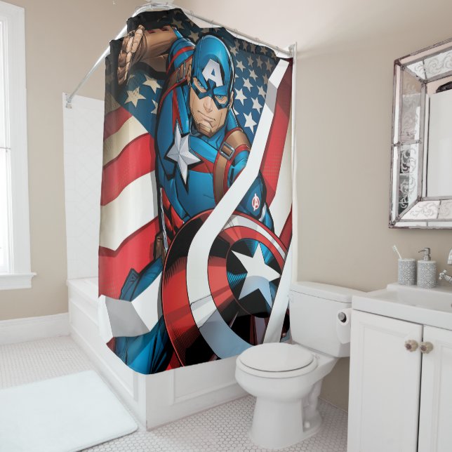 Avengers Classics | Captain America With Stripes (In Situ)