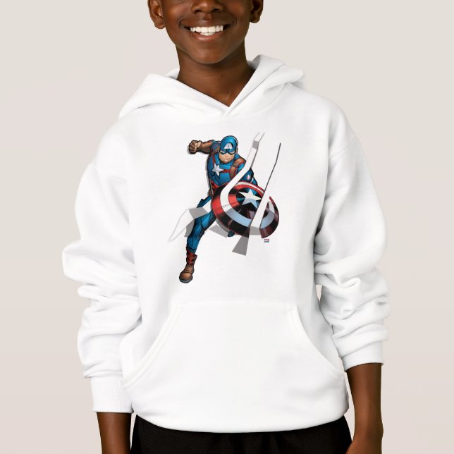 Avengers Classics | Captain America With Stripes (Front)