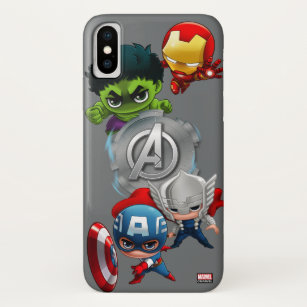 Avengers Classics   Chibi Avengers Assembled Case-Mate iPhone Case