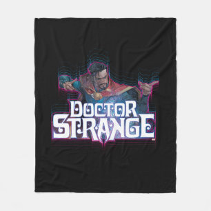 Avengers Classics Doctor Strange Cosmic Graphic Fleece Blanket