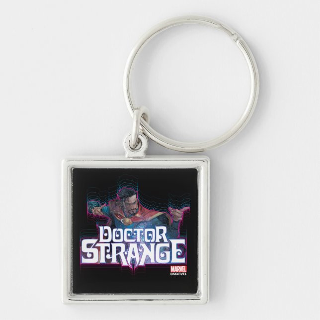 Avengers Classics | Doctor Strange Cosmic Graphic Keychain (Front)