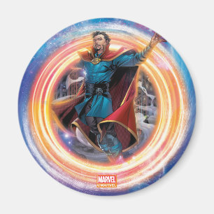 Avengers Classics   Doctor Strange In Portal Magnet