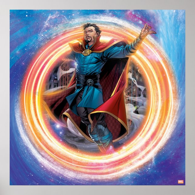 Avengers Classics | Doctor Strange In Portal Poster (Front)