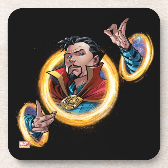 Avengers Classics | Doctor Strange Through Portals Coaster (Front)