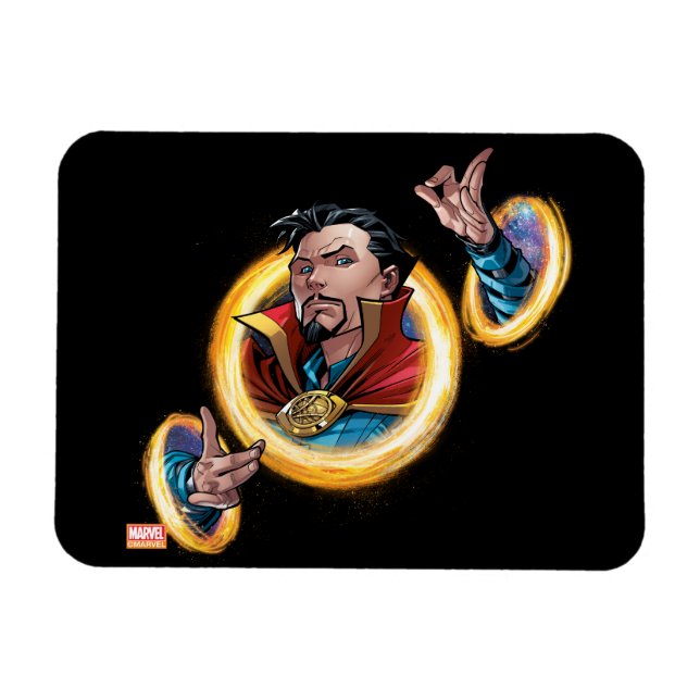 Avengers Classics | Doctor Strange Through Portals Magnet (Horizontal)