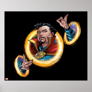 Avengers Classics Doctor Strange Through Portals Poster