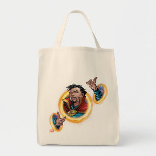 Avengers Classics   Doctor Strange Through Portals Tote Bag
