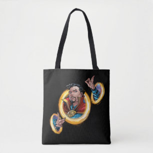 Avengers Classics   Doctor Strange Through Portals Tote Bag
