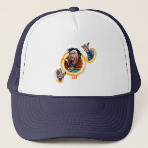 Avengers Classics Doctor Strange Through Portals Trucker Hat