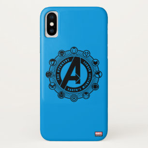 Avengers Classics   Earth's Mightiest Heroes Icons Case-Mate iPhone Case