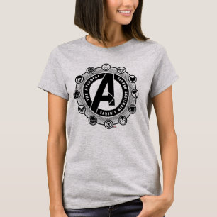 Avengers Classics   Earth's Mightiest Heroes Icons T-Shirt