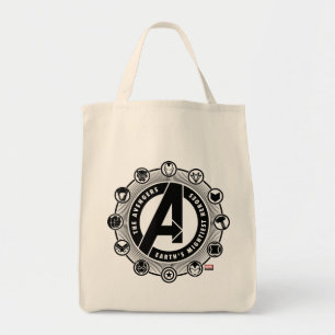 Avengers Classics   Earth's Mightiest Heroes Icons Tote Bag
