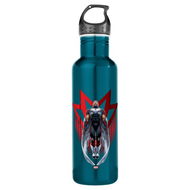 Avengers Classics | Falcon Icon Badge 710 Ml Water Bottle (Front)