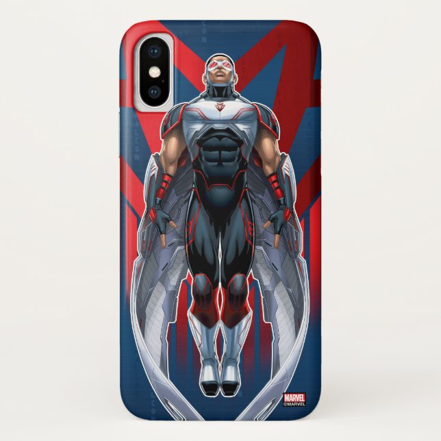 Avengers Classics | Falcon Icon Badge Case-Mate iPhone Case (Back)