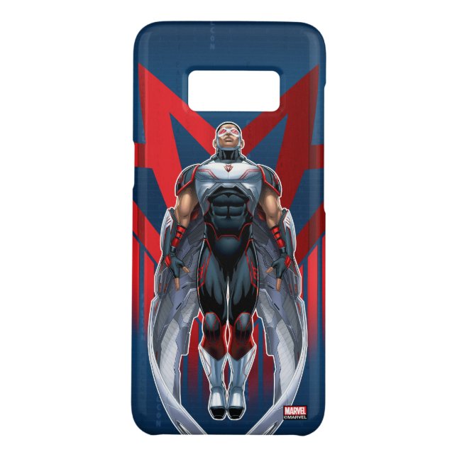 Avengers Classics | Falcon Icon Badge Case-Mate Samsung Galaxy Case (Back)