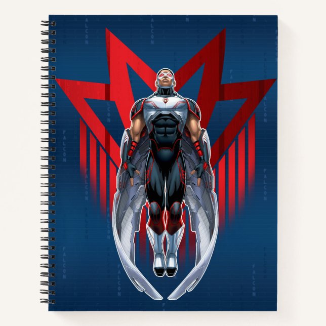 Avengers Classics | Falcon Icon Badge Notebook (Front)