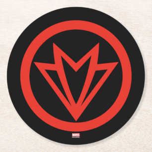 Avengers Classics   Falcon Icon Round Paper Coaster