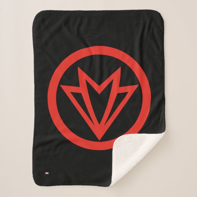 Avengers Classics | Falcon Icon Sherpa Blanket (Front)