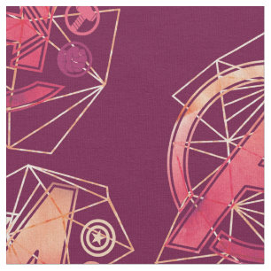Avengers Classics   Geometric Avengers Icons Fabric