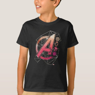 Avengers Classics   Geometric Avengers Icons T-Shirt