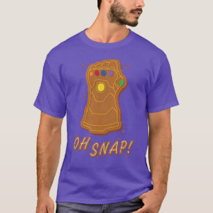 Avengers Classics Gingerbread Thanos Oh Snap! T-Shirt