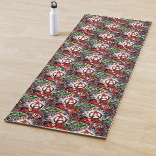 Avengers Classics Glowing Logo Avengers Group Yoga Mat