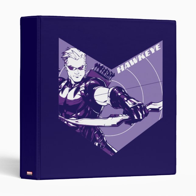 Avengers Classics | Hawkeye Arrow Cutout Binder (Front/Spine)