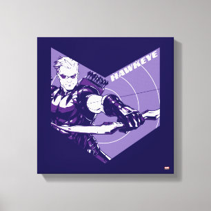 Avengers Classics Hawkeye Arrow Cutout Canvas Print