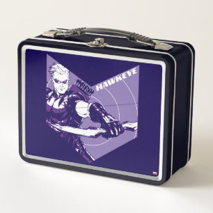 Avengers Classics   Hawkeye Arrow Cutout Metal Lunch Box