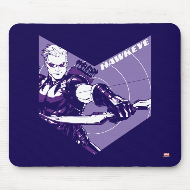 Avengers Classics | Hawkeye Arrow Cutout Mouse Pad (Front)