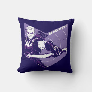Avengers Classics Hawkeye Arrow Cutout Throw Pillow