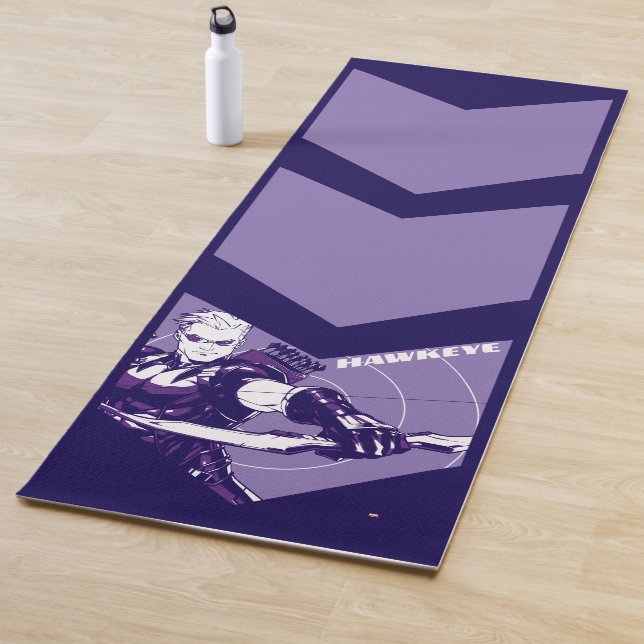 Avengers Classics | Hawkeye Arrow Cutout Yoga Mat (In Situ)