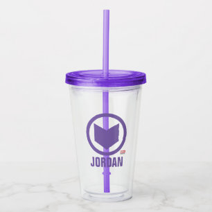Avengers Classics   Hawkeye Arrow Icon Acrylic Tumbler